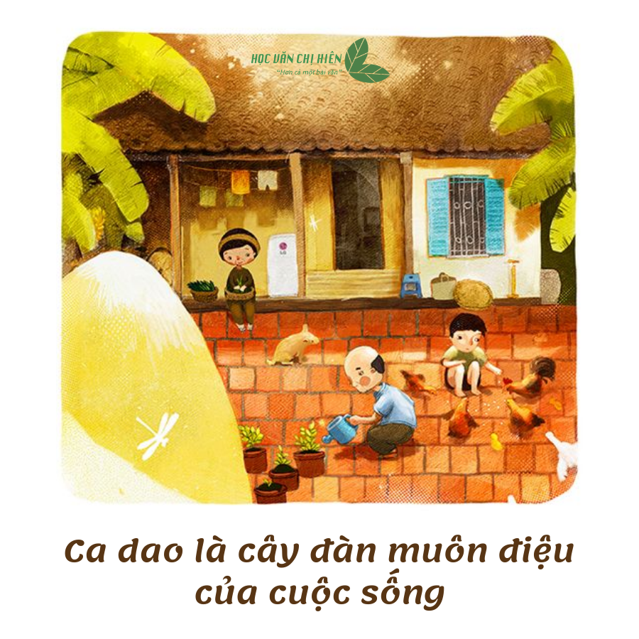 Ca dao là cây đàn muôn điệu của cuộc sống