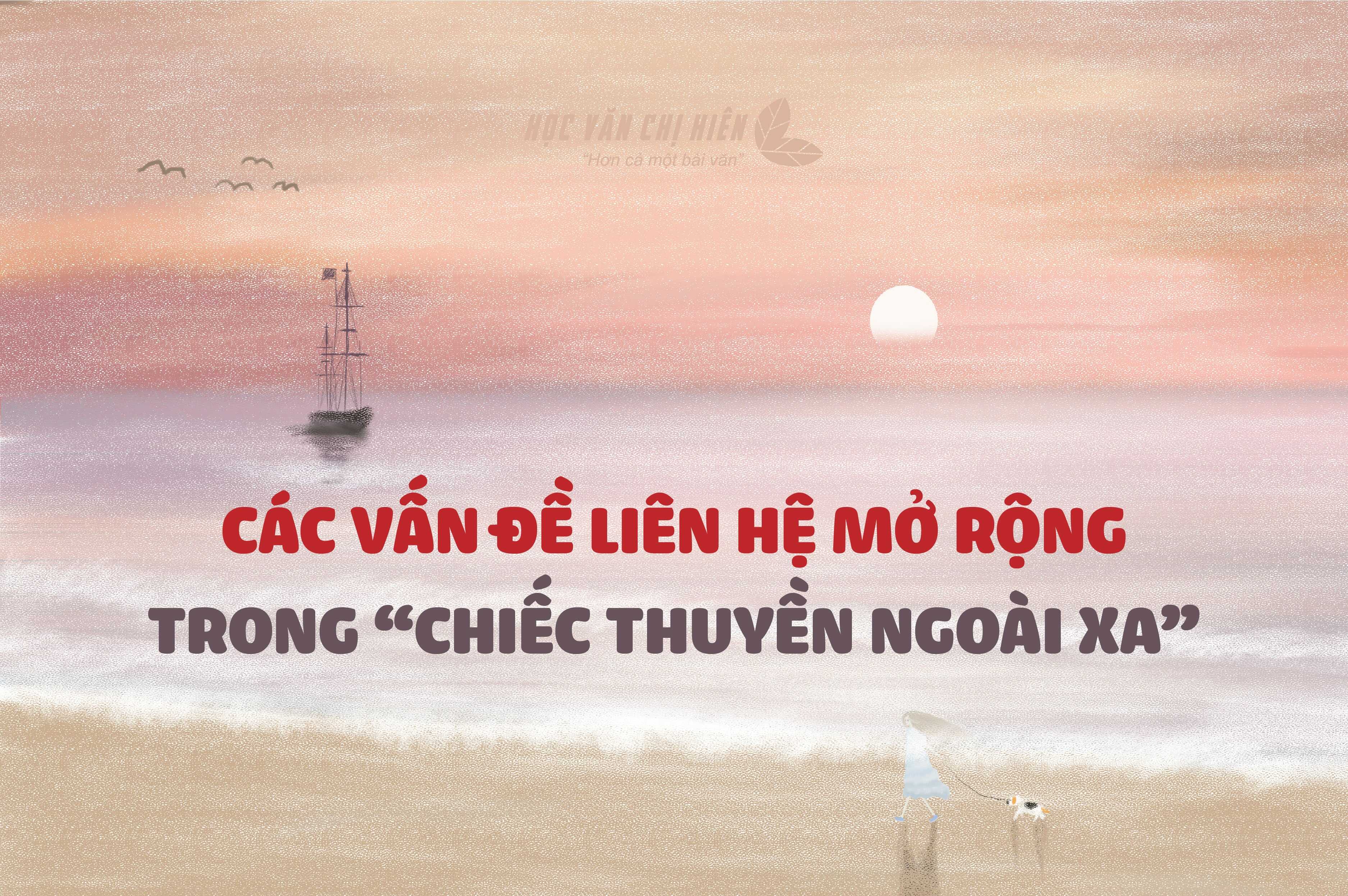Hướng dẫn viết các vấn đề liên hệ mở rộng trong tác phẩm "Chiếc thuyền ngoài xa" (Nguyễn Minh Châu)