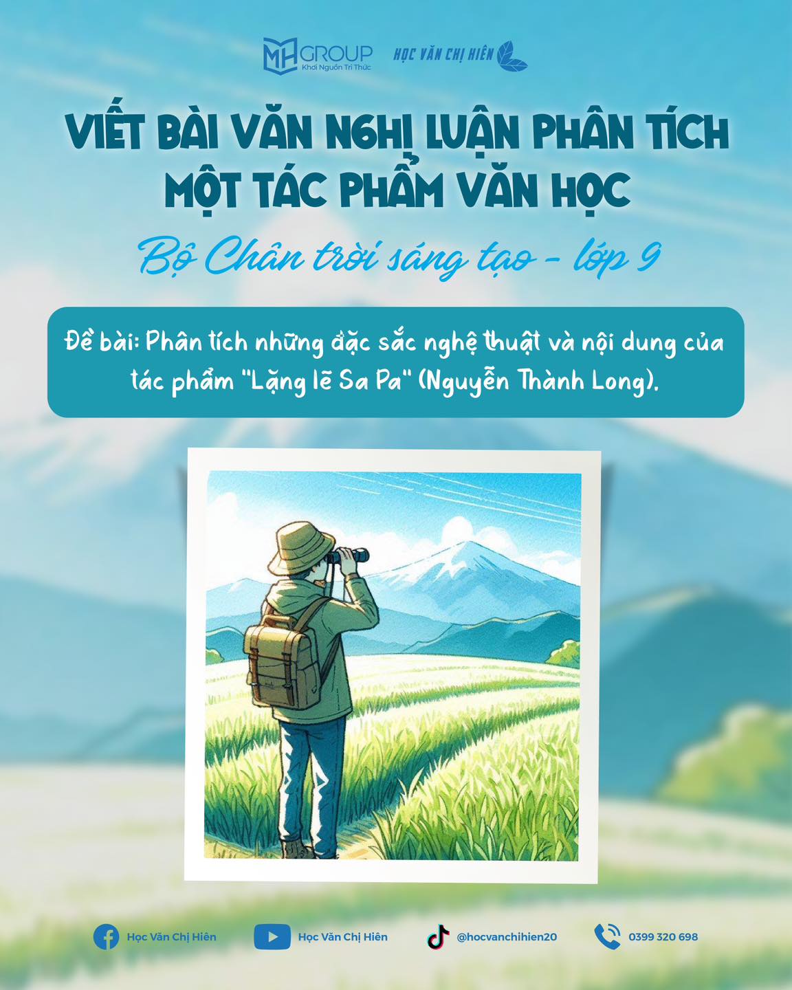 VIẾT BÀI VĂN NGHỊ LUẬN PHÂN TÍCH MỘT TÁC PHẨM VĂN HỌC || PHÂN TÍCH NHỮNG ĐẶC SẮC NGHỆ THUẬT VÀ NỘI DUNG CỦA TÁC PHẨM “LẶNG LẼ SA PA”