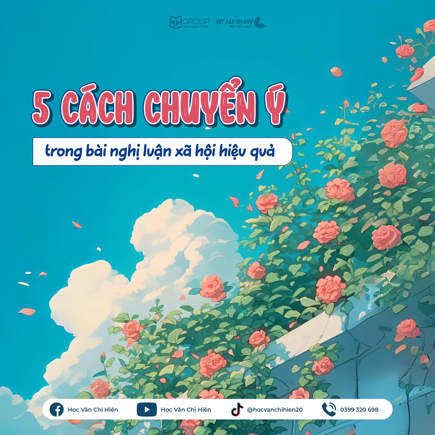 PHƯƠNG PHÁP CHUYỂN Ý TRONG BÀI NGHỊ LUẬN XÃ HỘI HIỆU QUẢ NHẤT