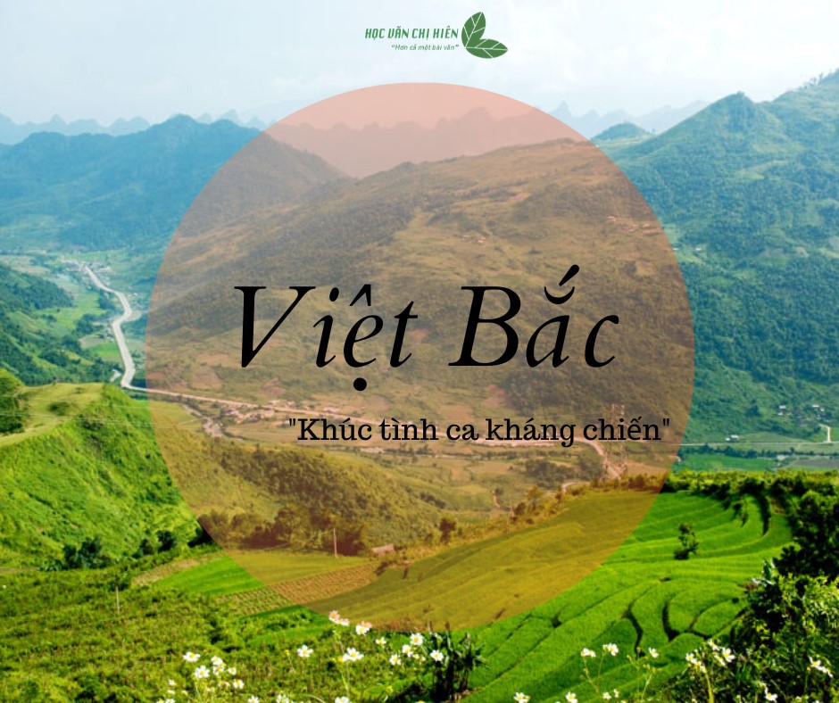 Phân tích vẻ đẹp bức tranh thiên nhiên và con người Việt Bắc trong đoạn thơ sau: " Ta về, mình có nhớ ta...Nhớ ai tiếng hát ân tình thủy chung "