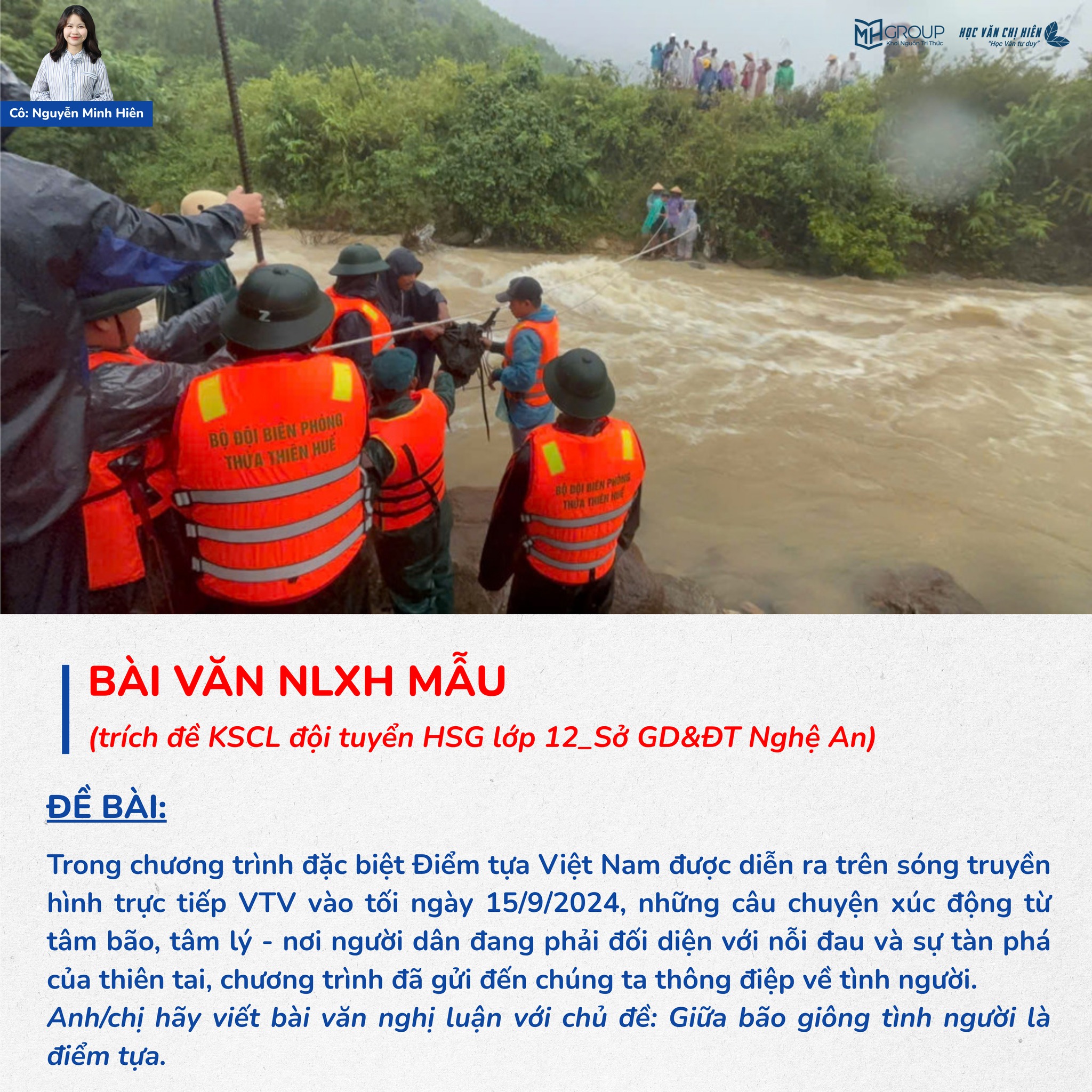 BÀI VĂN NGHỊ LUẬN XÃ HỘI MẪU (trích đề KSCL đội tuyển HSG lớp 12_Sở GD&ĐT Nghệ An)