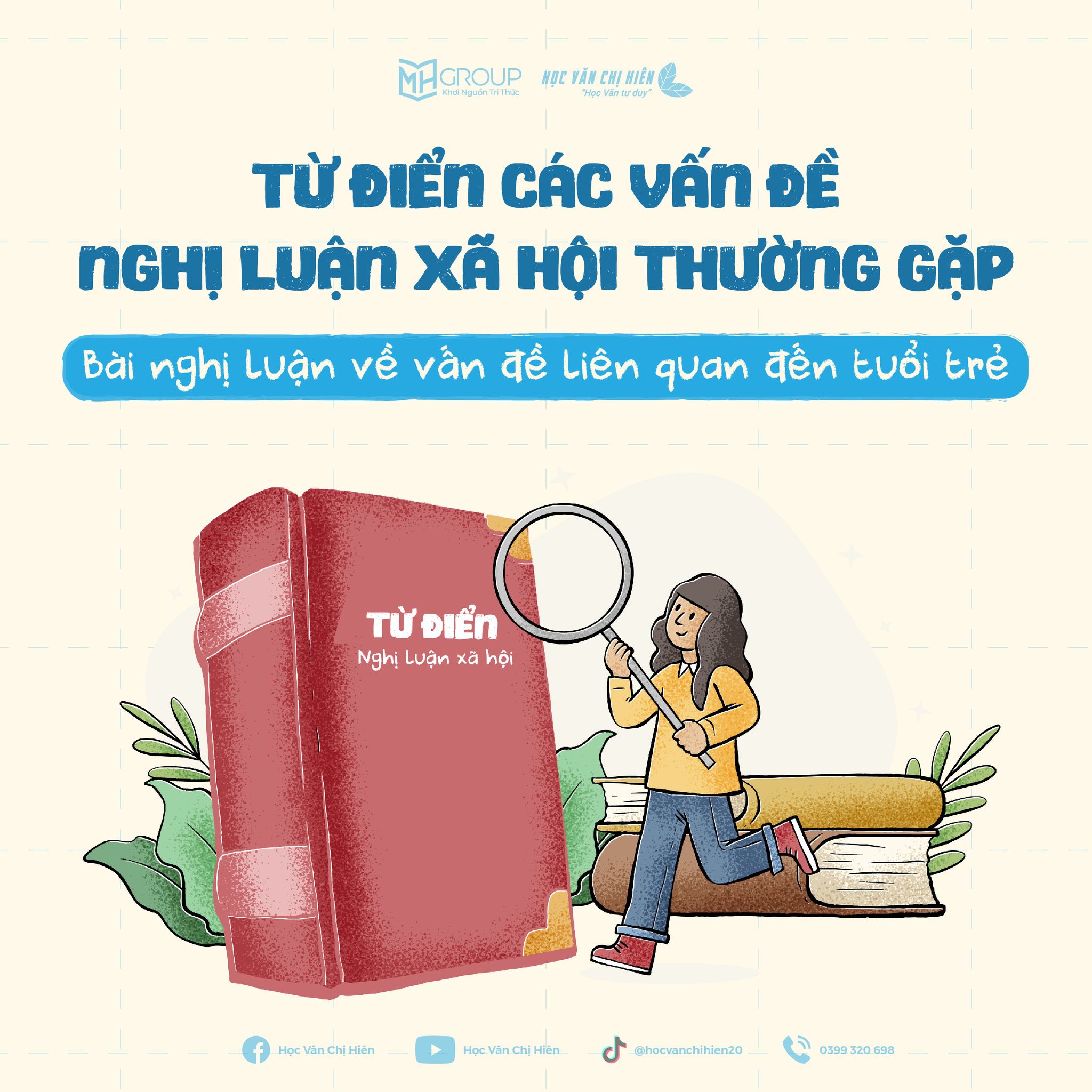 BỘ TỪ ĐIỂN CÁC VẤN ĐỀ NGHỊ LUẬN XÃ HỘI THƯỜNG GẶP (LIÊN QUAN ĐẾN TUỔI TRẺ)