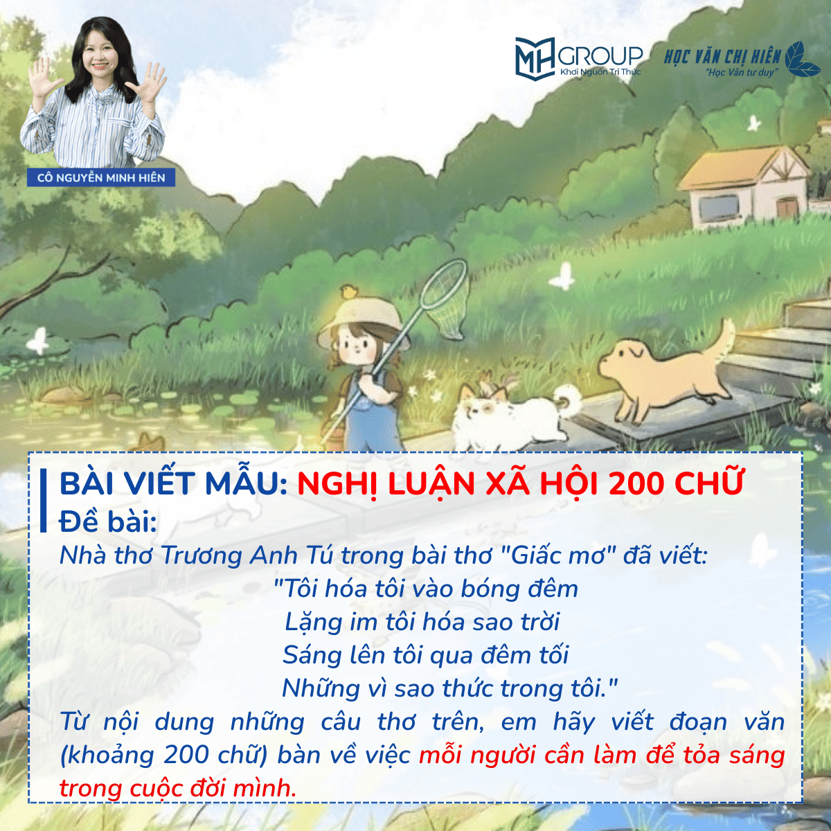 NGHỊ LUẬN XÃ HỘI | BÀN VỀ VIỆC MỖI NGƯỜI CẦN LÀM ĐỂ TỎA SÁNG TRONG CUỘC ĐỜI MÌNH